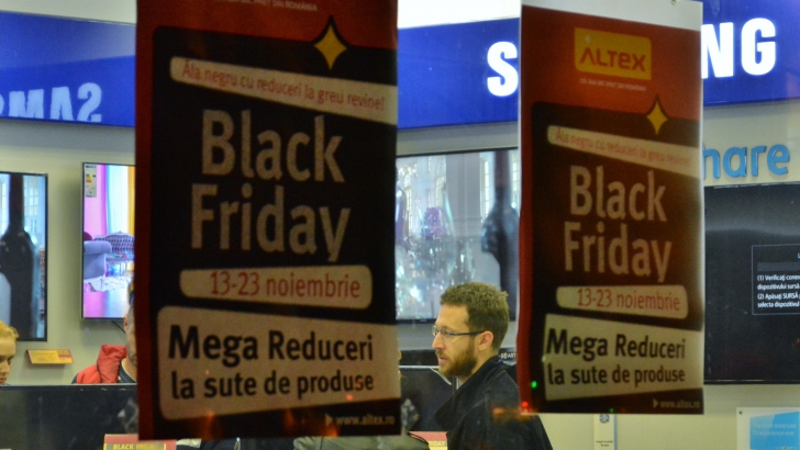 BLACK FRIDAY la magazinele clasice: tot mai PUȚINI ROMÂNI cumpără de la ele!