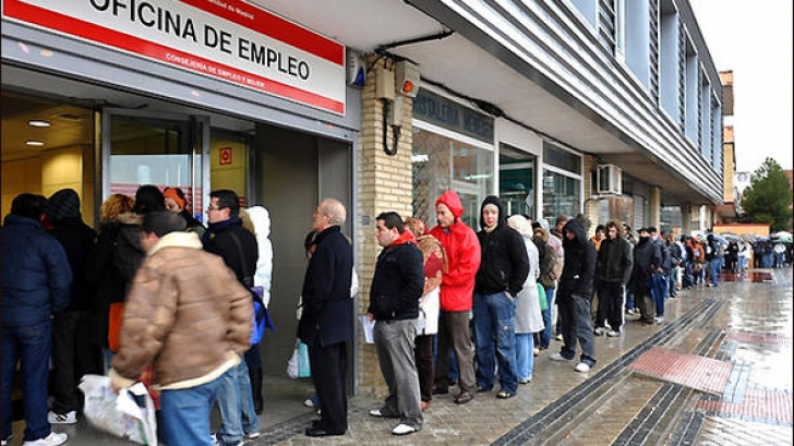 Şomerii din Spania, în creştere