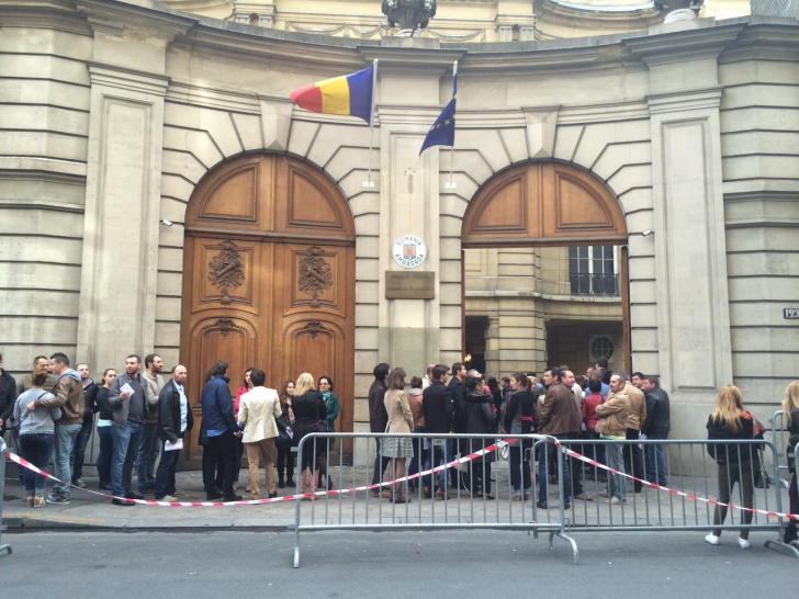 ALEGERI PREZIDENŢIALE 2014 REZULTATE DIASPORA Cum au votat românii din Paris