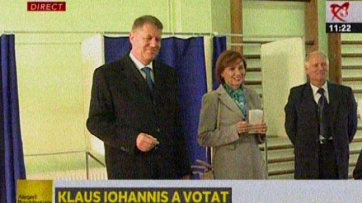 REZULTATE ALEGERI PREZIDENŢIALE 2014. Iohannis, DECLARAŢIE ULUITOARE, imediat după vot