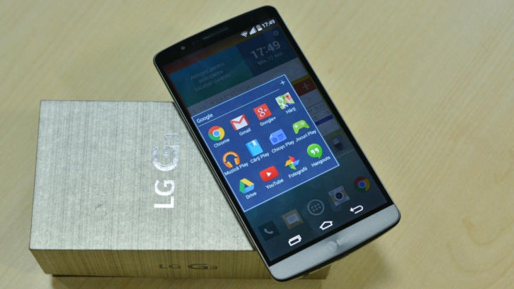 CEL MAI NOU Android, în premieră la test în România: Iată ce câștigi dacă ai LG G3!