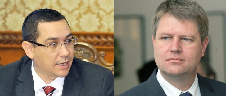 Victor Ponta şi Klaus Iohannis