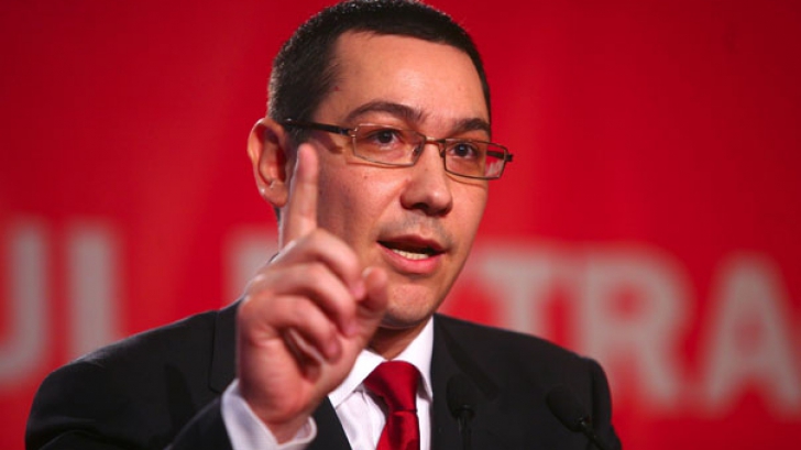 Ponta, despre PSD: Cine sare acum din rând, crezând că o să câștige ceva, se înșală