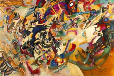 Compoziţiile lui Kandinski din anii de dinaintea Primului Război Mondial