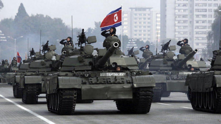 Defilare militară la Phenian, în Coreea de Nord