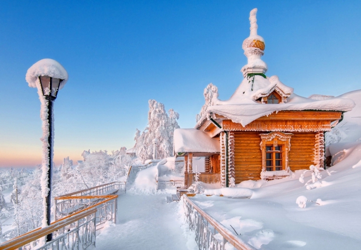 Iarna prin Rusia: Imagini fabuloase cu Rusia sub zăpadă