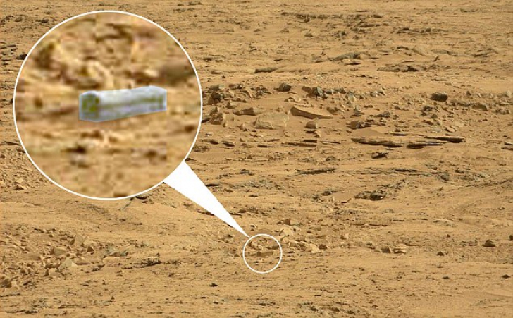 Obiect misterios pe Marte: Unii spun că e un sicriu de extraterestru.Ce spun specialiștii NASA