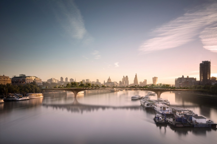 Cum va arăta Garden Bridge, podul de 275 de milioane de dolari din Londra