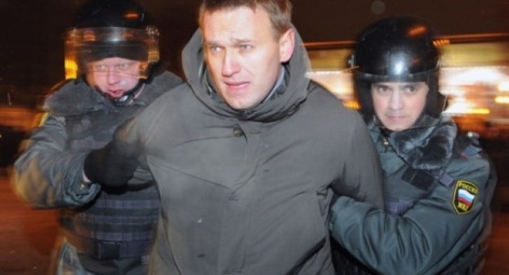 PROTESTE VIOLENTE la Moscova. Mii de oameni au ieşit ÎN STRADĂ. Aleksei Navalnîi, ARESTAT / Foto: independent.md