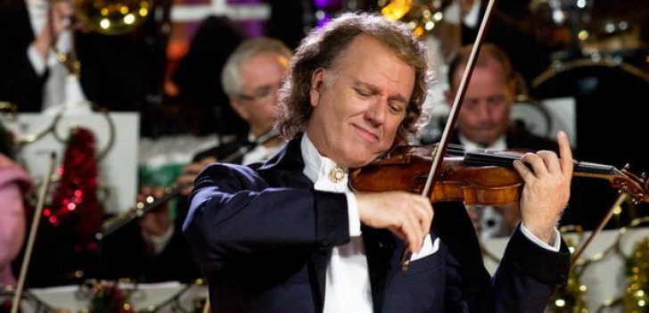 Celebrul violonist André Rieu vine la București