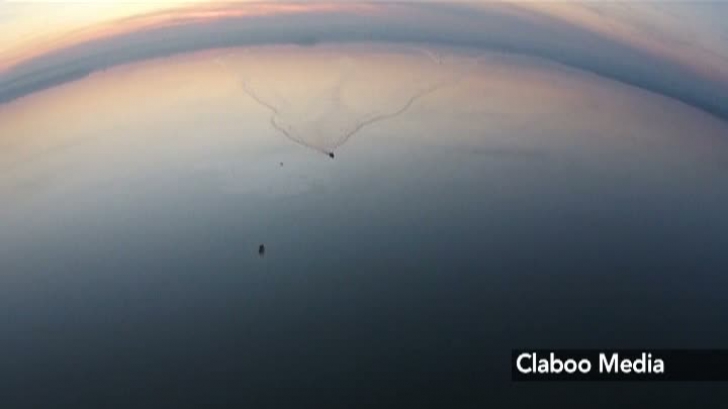 Imagini DRAMATICE, filmate cu o dronă, după prăbușirea elicopterului SMURD