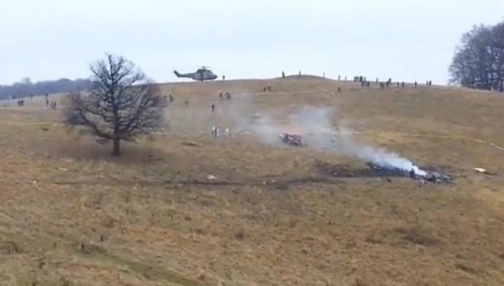 PILOTUL elicopterului militar PRĂBUŞIT în Sibiu A MURIT în spital