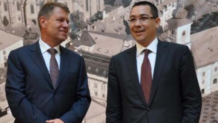 Ce au discutat președintele Iohannis și premierul Ponta la Cotroceni