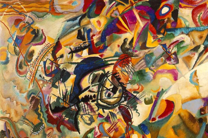 Compoziţiile lui Kandinski din anii de dinaintea Primului Război Mondial