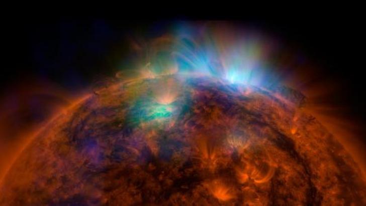 IMAGINE UIMITOARE a Soarelui surprinsă de telescopul NuSTAR
