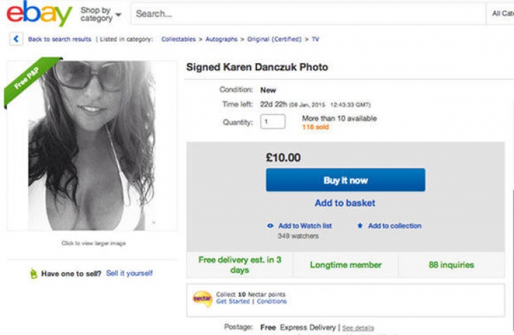Karen Danczuk vinde pe internet selfie-uri sexy