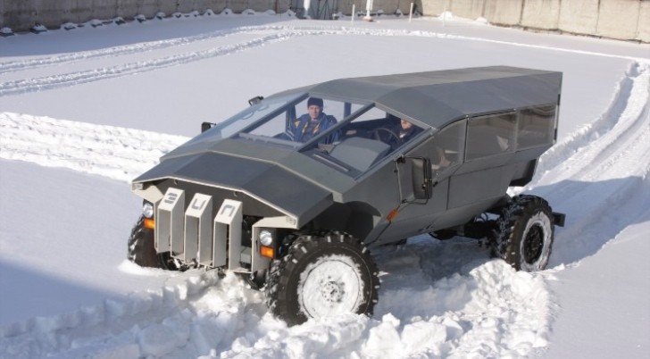 Cum arată vehiculul militar rusesc care a uimit mapamondul