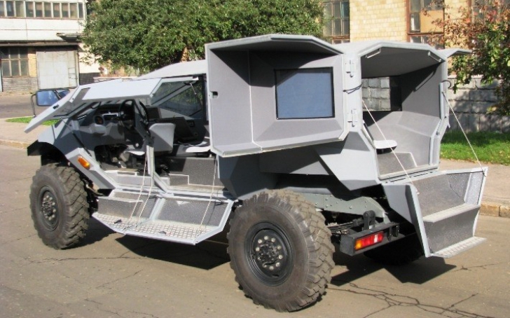 Cum arată vehiculul militar rusesc care a uimit mapamondul