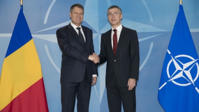 Klaus Iohannis şi Jens Stoltenberg