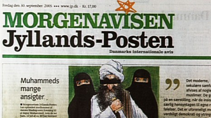 Ziarul danez care a stârnit furia musulmanilor în 2005 nu va publica caricaturile din Charlie Hebdo