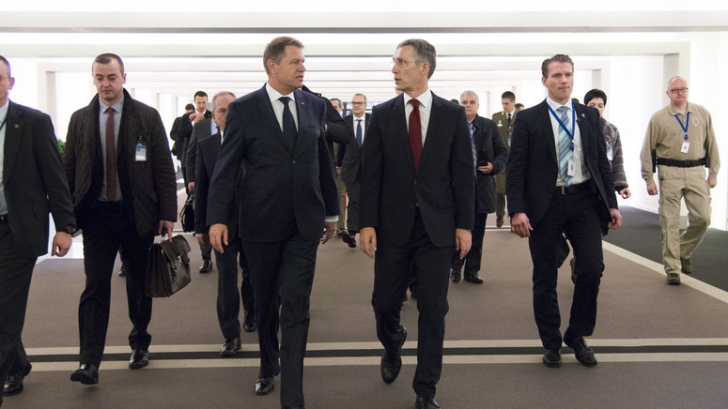 Președintele Klaus Iohannis s-a întâlnit ci secretarul general al NATO, Jens Stoltenberg
