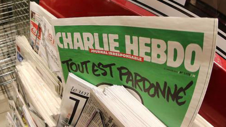 Charlie Hebdo ar putea încasa peste 10 milioane de euro din vânzări și donații