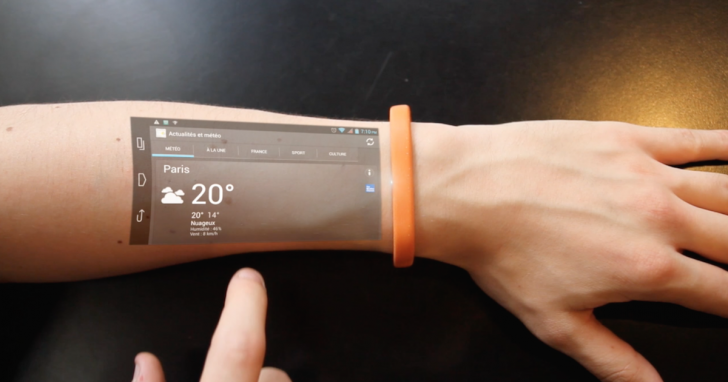 Cicret Bracelet, brăţara care îţi transformă braţul în touchscreen devine realitate! 