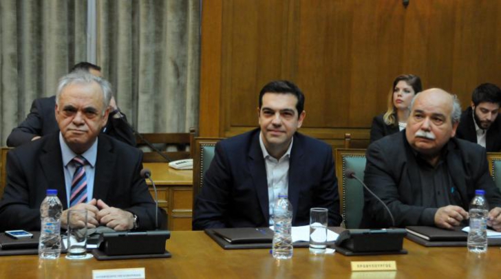 Prima ședință a Guvernului grec, în direct la TV