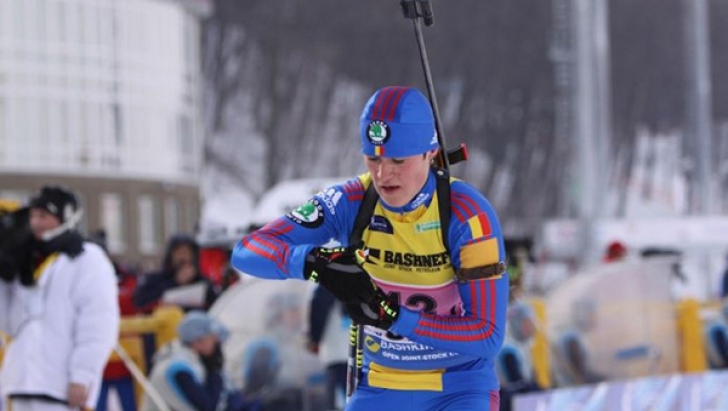 Luminița Pișcoran, medaliată cu aur în proba individuală la Campionatele Europene Open de biatlon