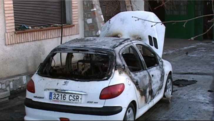 Răzbunare în stil mafiot lângă Bucureşti: i-a dat foc la maşină
