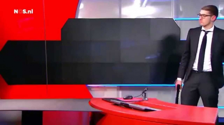 Un bărbat cu o armă de foc a pătruns, joi seară, în sediul Televiziunii publice olandeze