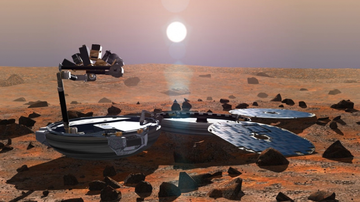 Sonda Beagle 2, regăsită intactă pe Marte, la 11 ani de la dispariţie