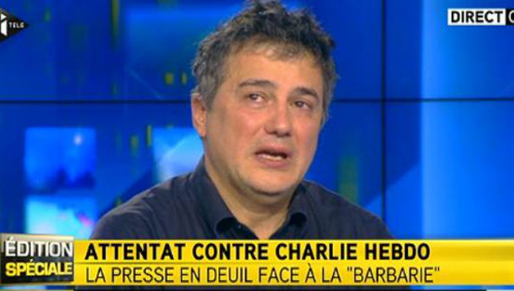 Patrick Pelloux, în lacrimi după decesul colegilor săi de la Charlie Hebdo