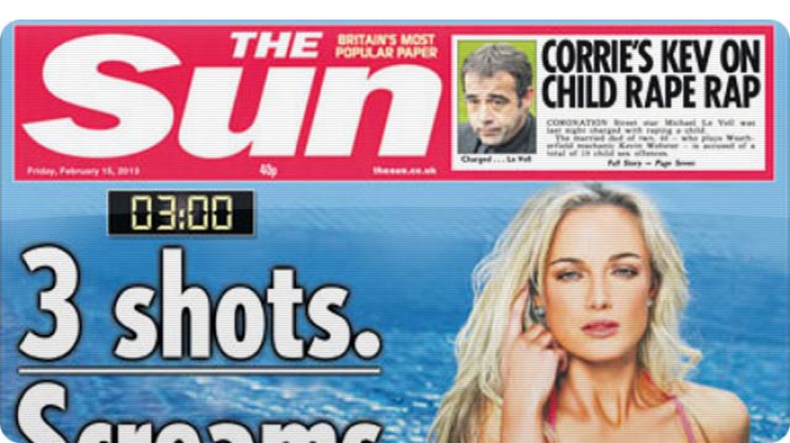 The Sun NU renunţă la fotografiile topless de la pagina 3