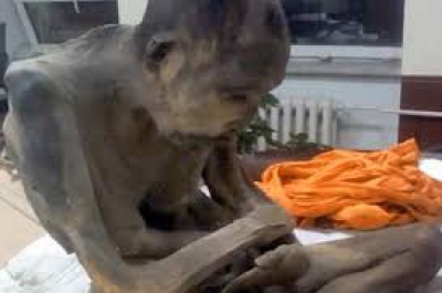 Teorie şocantă: Călugărul mumificat, al cărui corp are 200 de ani, nu ar fi mort, ci în meditaţie