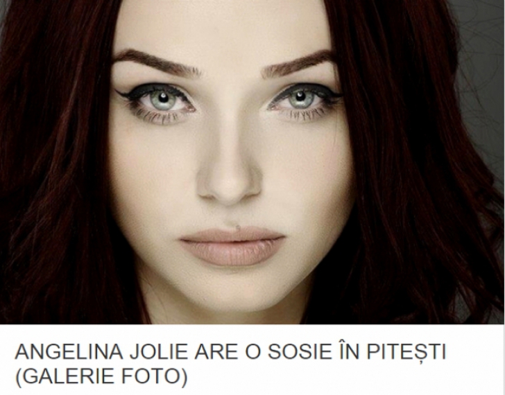 Ilinca, tânăra care este comparată cu Angelina Jolie şi Bianca Drăguşanu