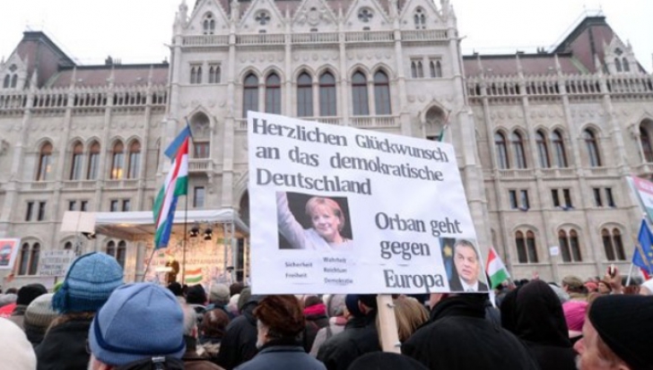 Manifestații la Budapesta