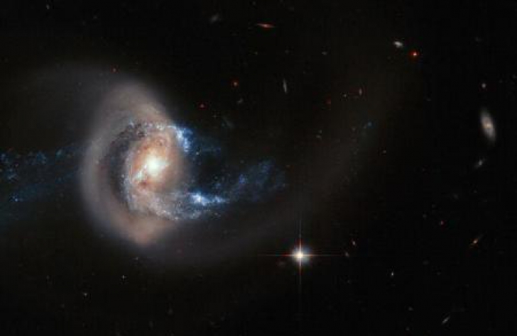 Noi dovezi de canibalism galactic oferite de telescopul Hubble