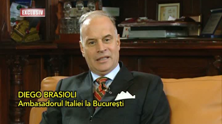 Diego Brasioli, ambasadorul Italiei la Bucureşti