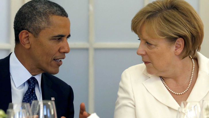 Întâlnire Obama - Merkel, pe tema furnizării de armament Ucrainei 