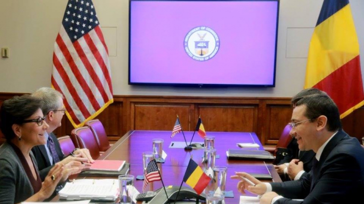Victor Ponta s-a întâlnit în SUA cu secretarul Comerțului, Penny Pritzker