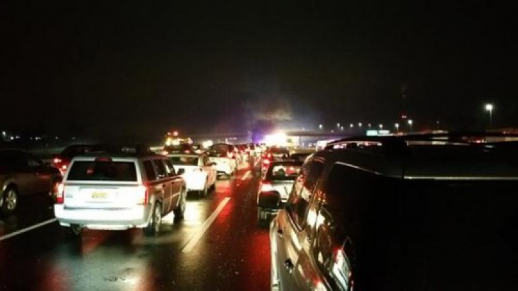 Carambol tragic: un mort şi peste 40 de răniţi, într-un accident în lanţ pe o autostradă din SUA