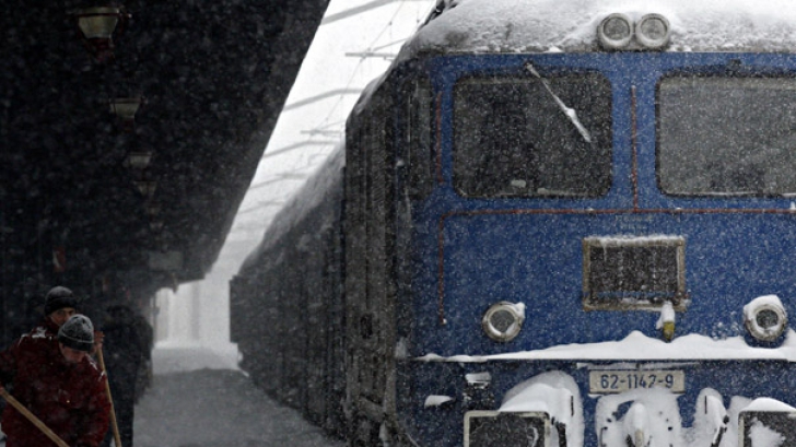 20 de trenuri au fost anulate din cauza condițiilor nefavorabile