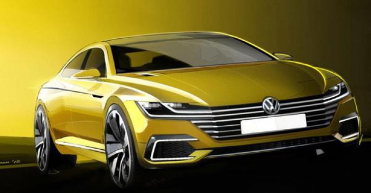 Volkswagen CC Concept, prototipul care trasează designul vitoarei berline sportive Volkswagen CC