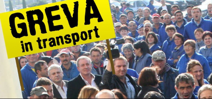 Transportatorii au ieşit în stradă. Proteste din cauza salariului minim