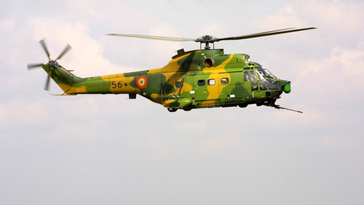 Incident aviatic grav pentru un elicopter militar românesc. Toată flota a fost oprită la sol