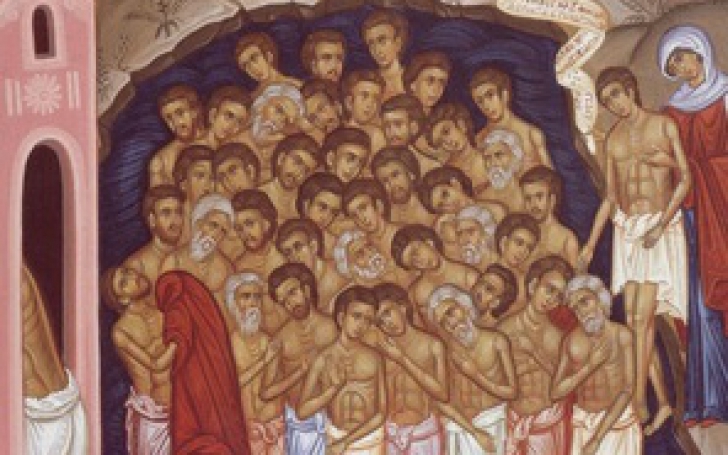 9 martie, sărbătoarea Sfinților 40 de Mucenici