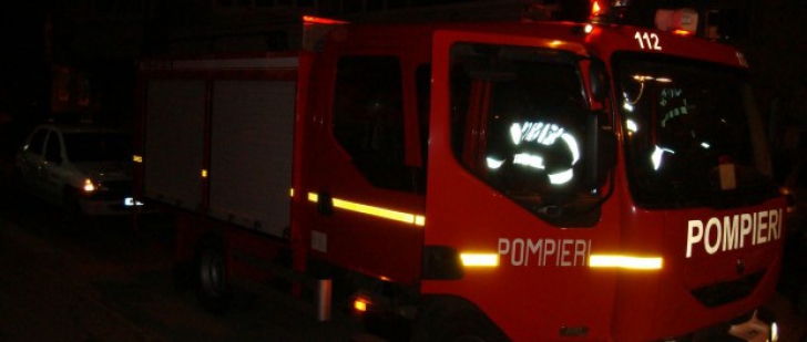 Tren Bucureşti-Chişinău în flăcări. A fost căutat de mai multe echipe de pompieri