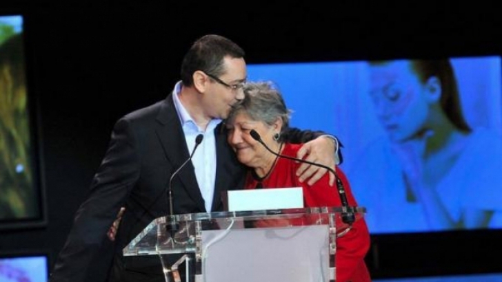 Mama lui Victor Ponta a dezvăluit de ce nu a vrut ca premierul să o însoțească la DNA