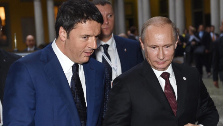 Matteo Renzi l-a susţinut pe premierul Victor Ponta în campania electorală pentru Cotroceni